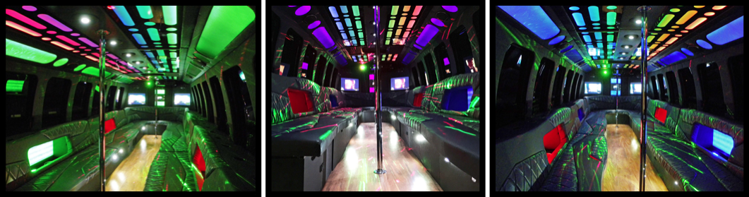 32 Passenger Party Bus DFW Dallas Frisco Southlake