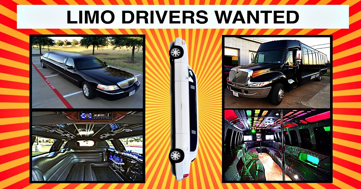 Drivers Wanted Facebook AD Limo Party Bus Dallas
