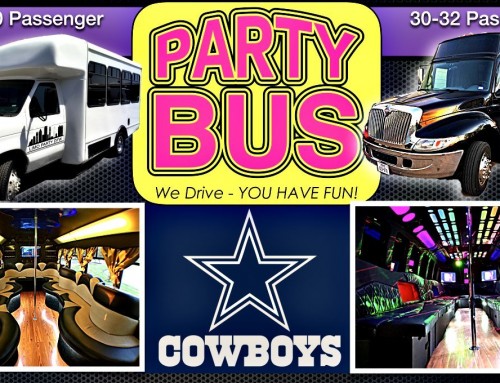 Dallas Cowboys AT&T Stadium Game Day Party Bus / Limousine TIPS & INFO