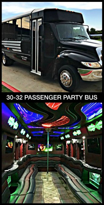 Party Bus Texas Rangers Transportation